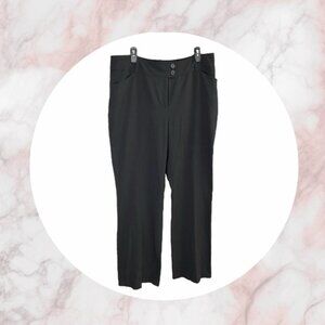 Apostrophe Vanessa Black Sttretch Dress Pants Women 16